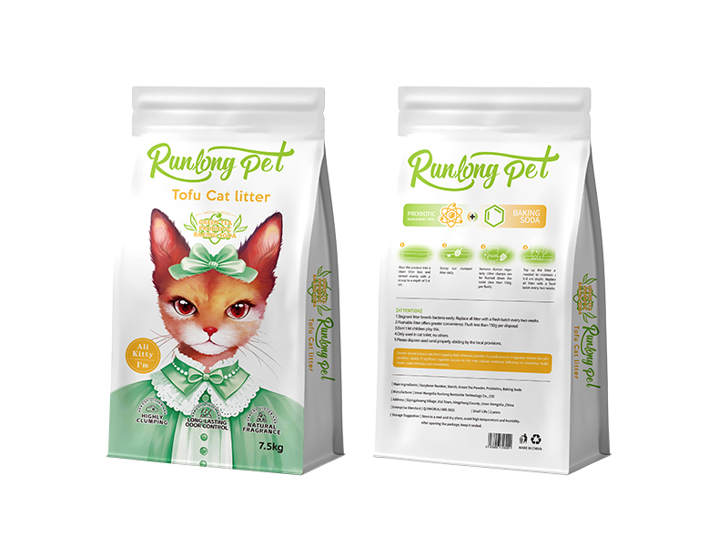 Ali Kitty Green tea-flavored tofu cat litter